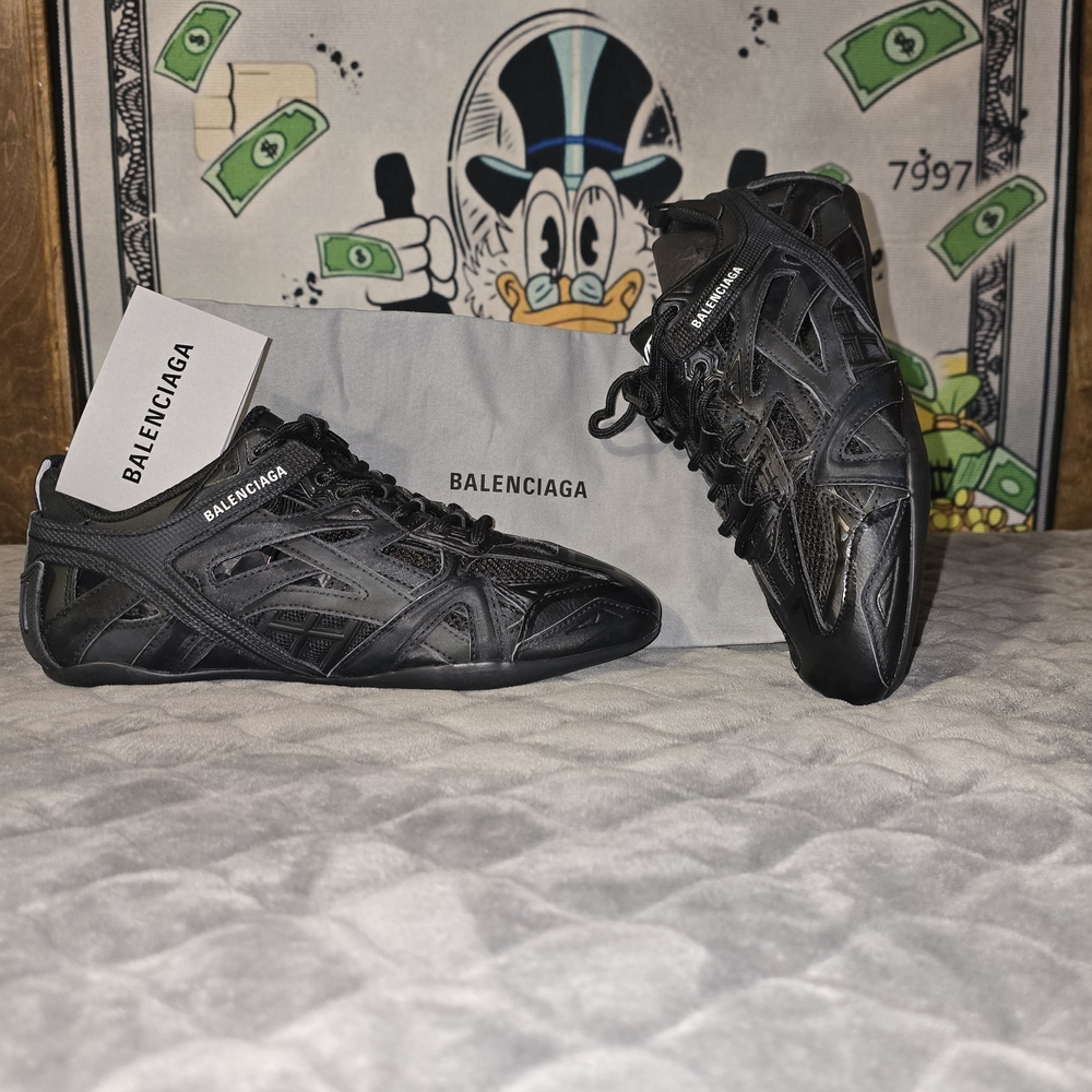 Balenciaga Black Sneakers Premium Athletic Design
